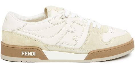 fendi match sneakers sale|Fendi shearling sneakers.